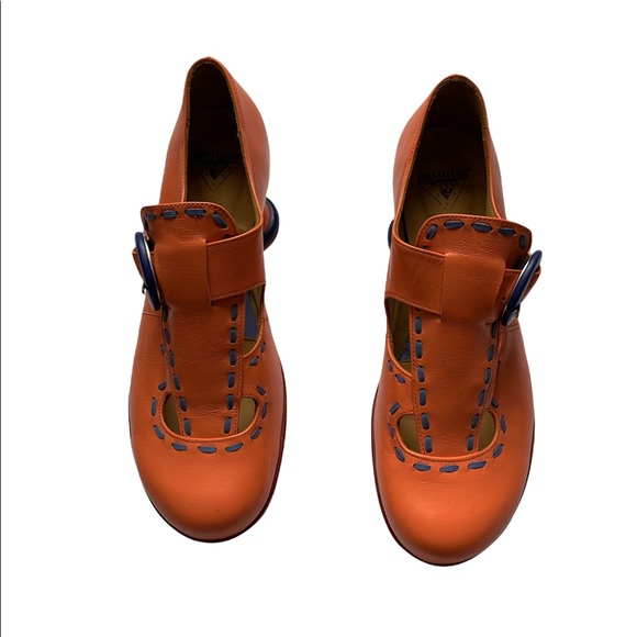 John Fluevog Enneagram Enthusiast vintage style t-strap heel SOLD - Picture 7 of 7